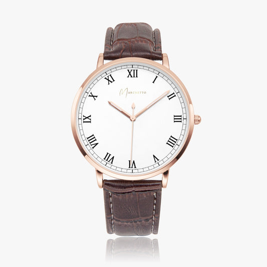 Marchetto Leather Quartz watch