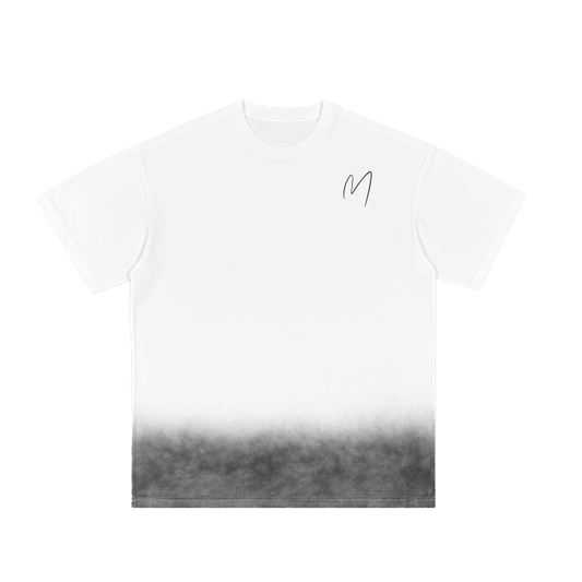 White Vintage Marchetto Gradient T-Shirt