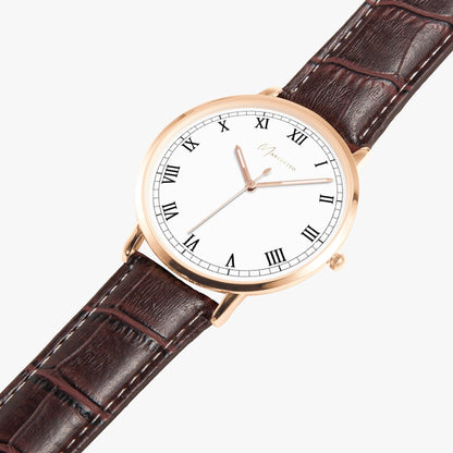 Marchetto Leather Quartz watch