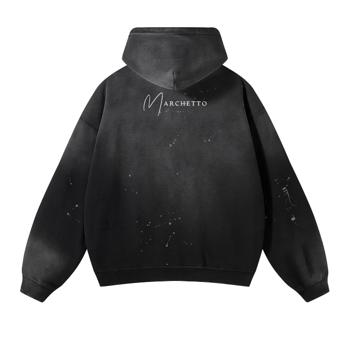 Marchetto Scratched Hoodie