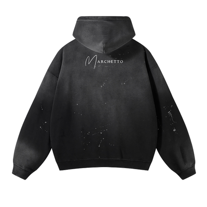 Marchetto Scratched Hoodie