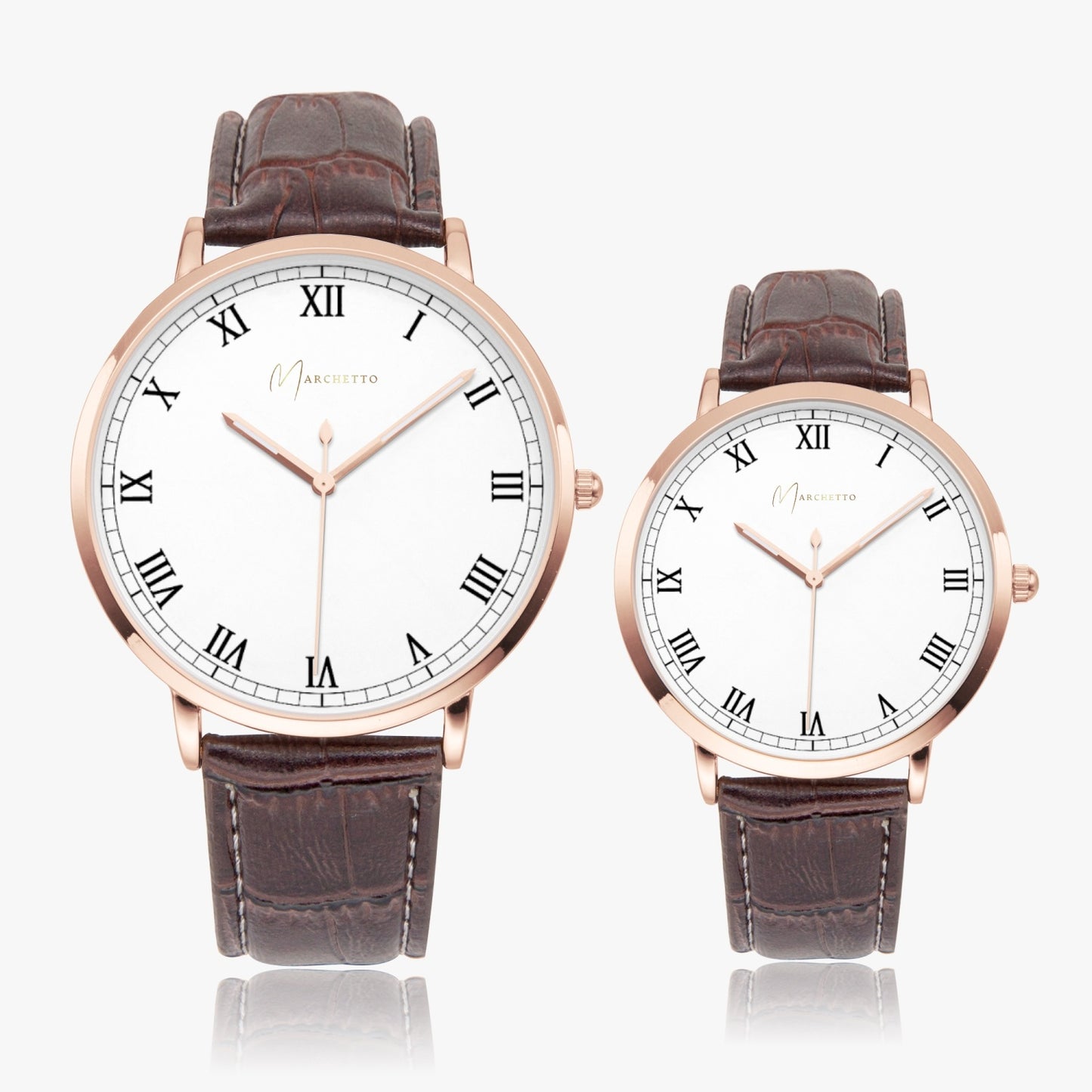 Marchetto Leather Quartz watch