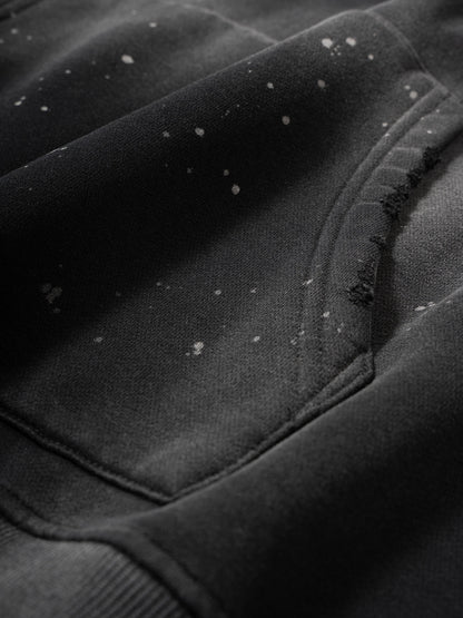 Marchetto Scratched Hoodie Designed