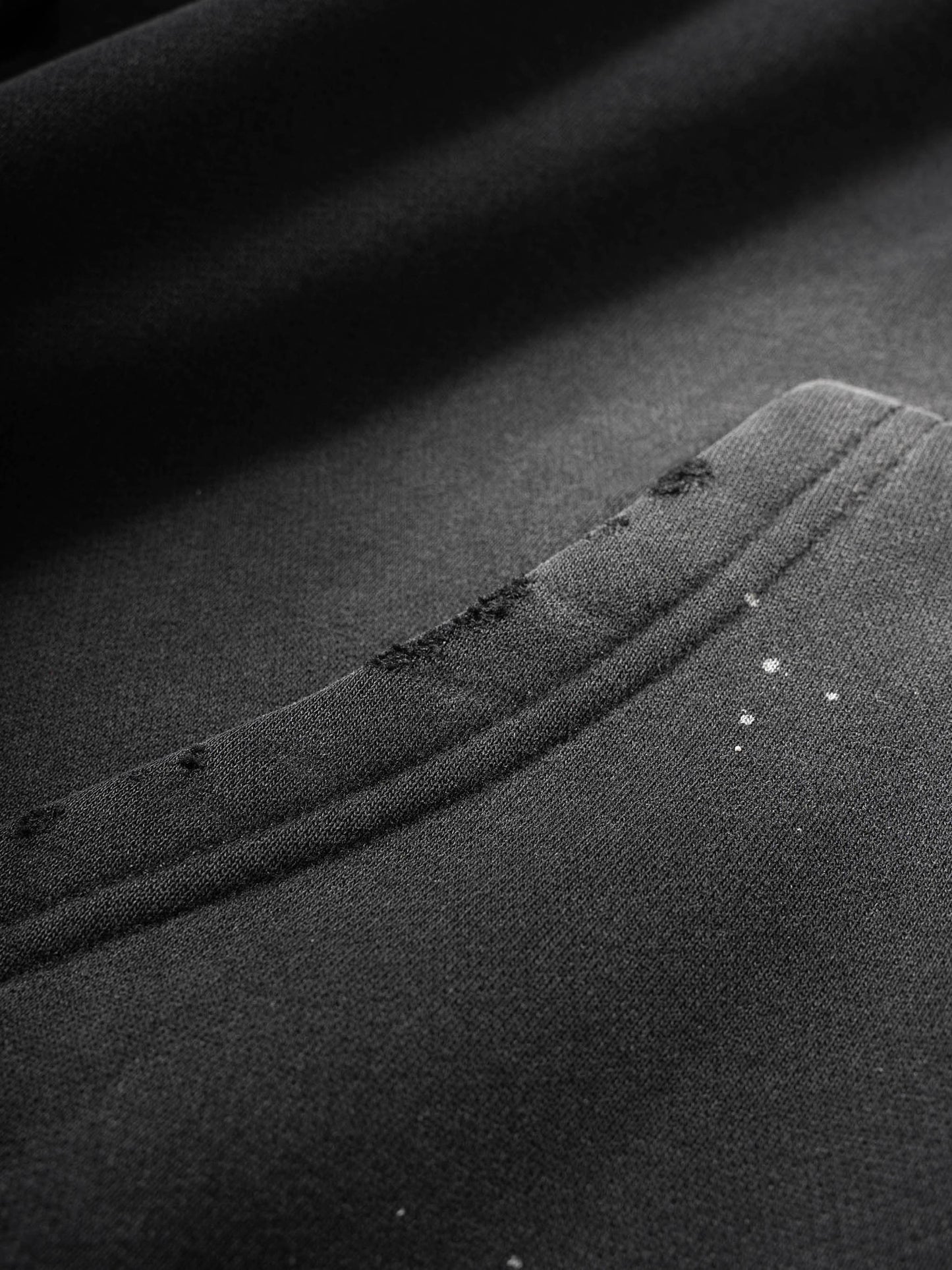 Marchetto Scratched Hoodie Designed