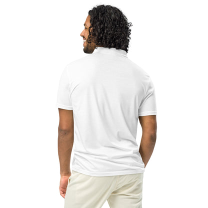 Marchetto Men’s slim fit White Polo Shirt