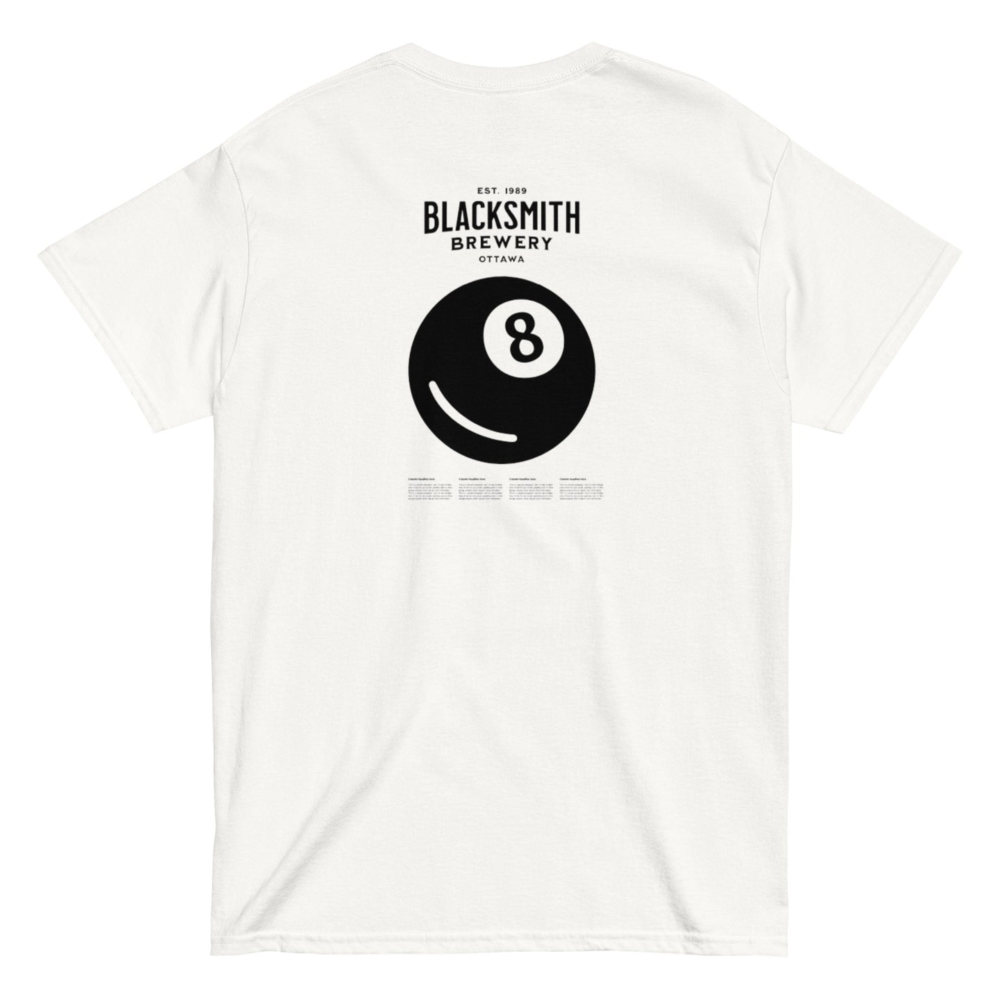 Marchetto 8 Ball classic tee