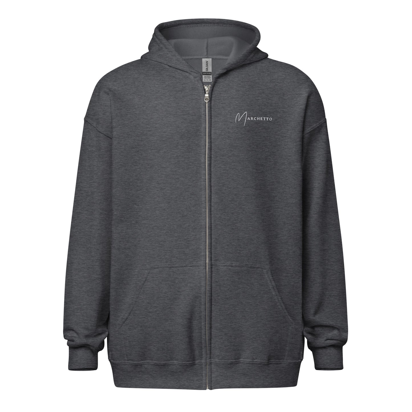 Marchetto Unisex zip hoodie