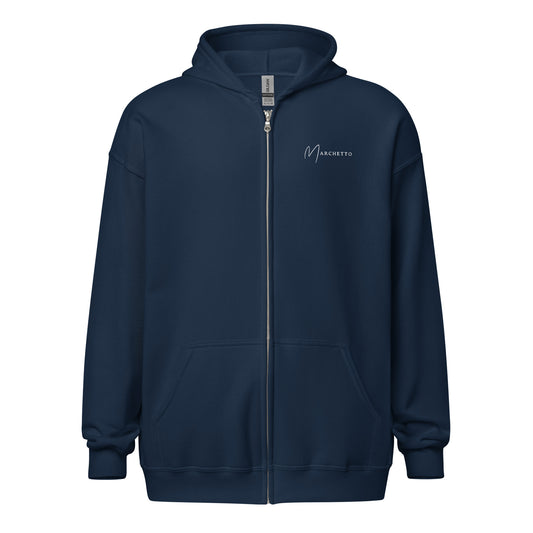 Marchetto Unisex zip hoodie