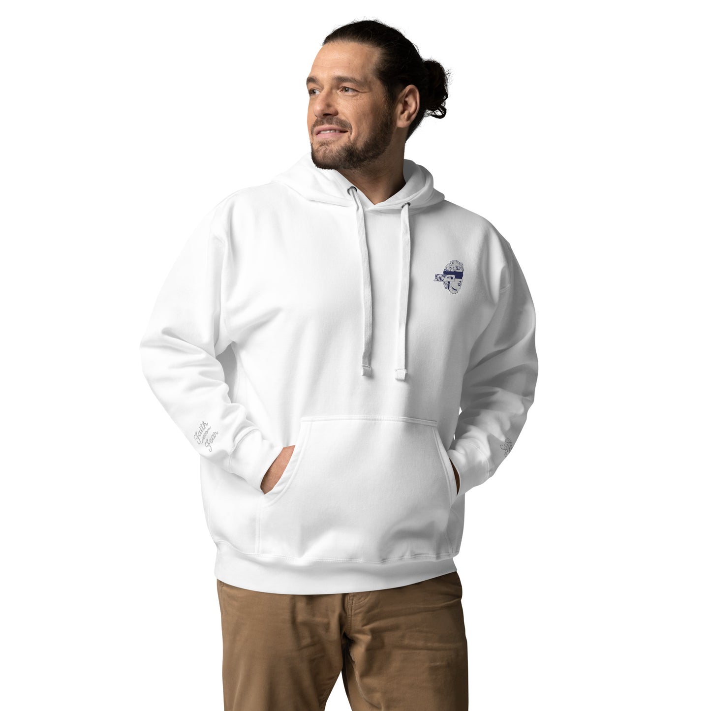 Marchetto Warrior Embroided Hoodie